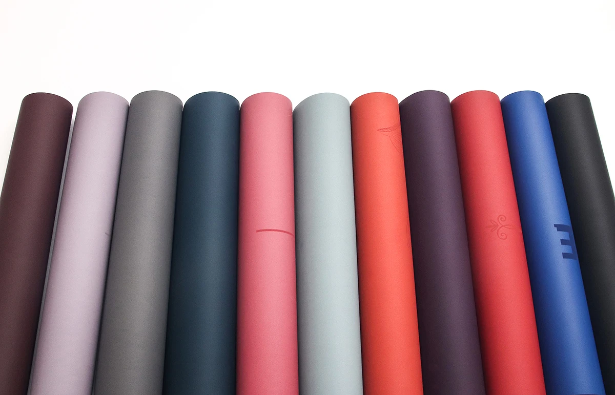 Promotional Eco-friendly Nbr Pvc Recycled Custom Printing Thick 6mm Natural Rubber PU Yoga Mat With Logo
