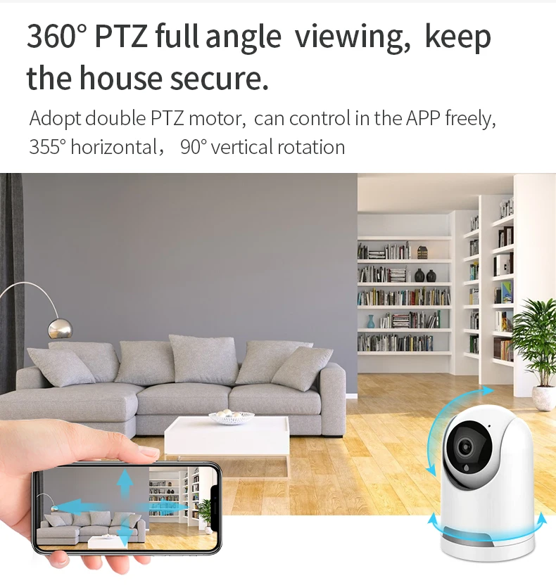 China Top 10 Camera Brands Hd Surveillance Wireless Home Security Network Cctv Tuya Smart Indoor Ip Wifi Baby Monitor Camera