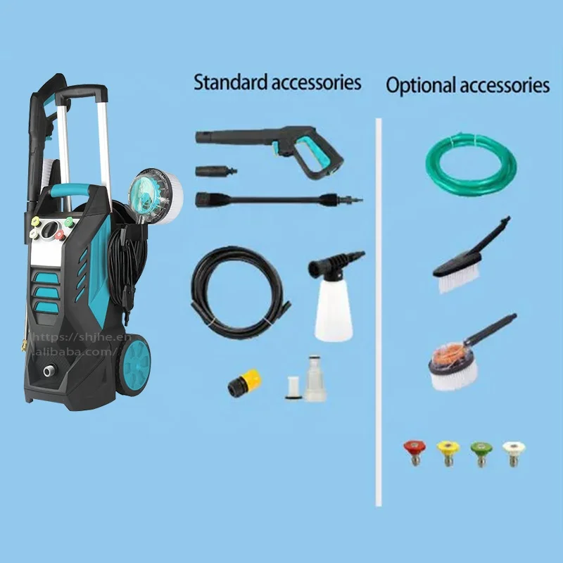 SJ32A High Pressure Washer Pump Gasoline High Pressure Washer Manual Car Wash  13mpa