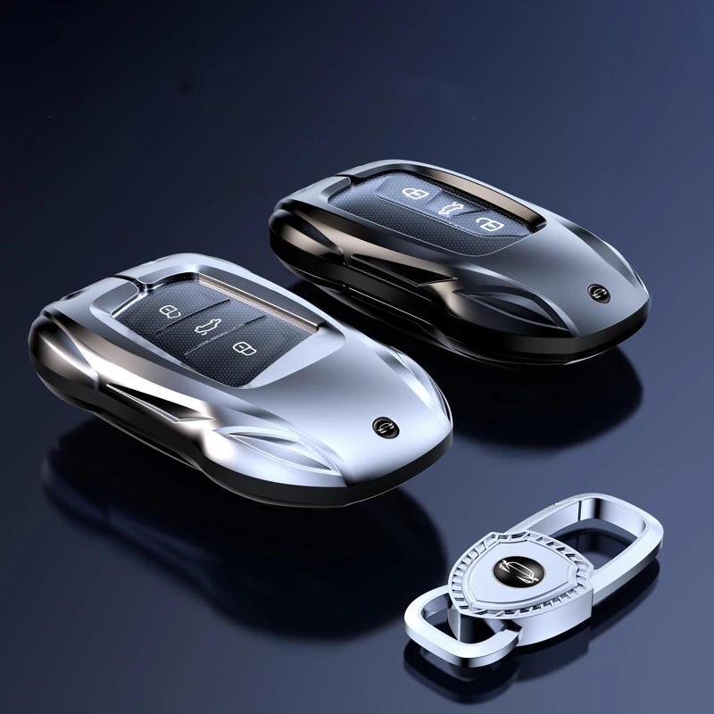 Compatible For Volkswagen Magotan Passat Art eon  Series Car Key Case Cover Golf 8 ID4 Lamando 3 Teramont B8 330 Metal Full Prot