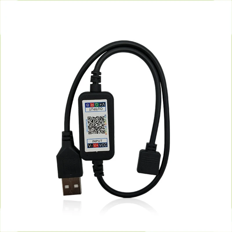  USB 5 в RGB светодиодный музыкальный контроллер app для rgb-ленты с режимом 1600 млн. цветов DC5V -24V светодиодной