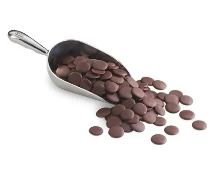 Professional Factory Industrial Dark Milk and White Compound Chocolate Dark Chocolate Button Shape from Vietnam Original