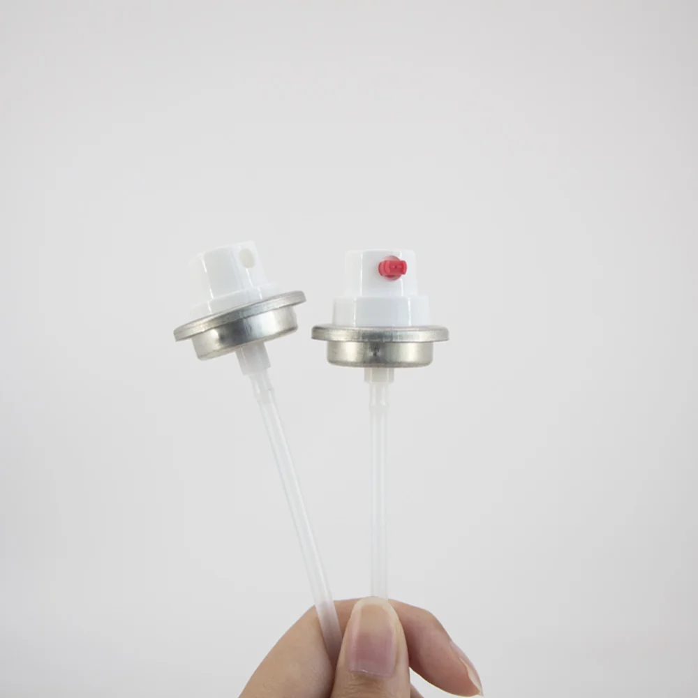 Cosmetic packaging Aluminum Tin Can Spray Aerosol Valve and Actuators For Aerosol Can