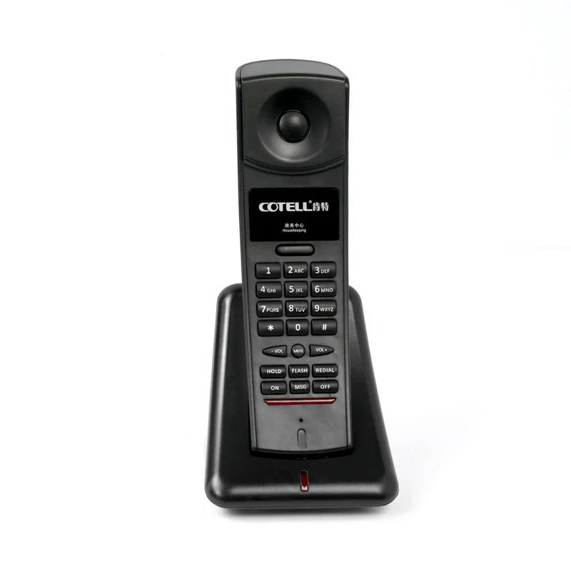 Cotell Fuego Series FG1055W DECT Cordless Telephones Analog Cordless Phone Digital Cordless Phone For Home Hotel Bathroom Office