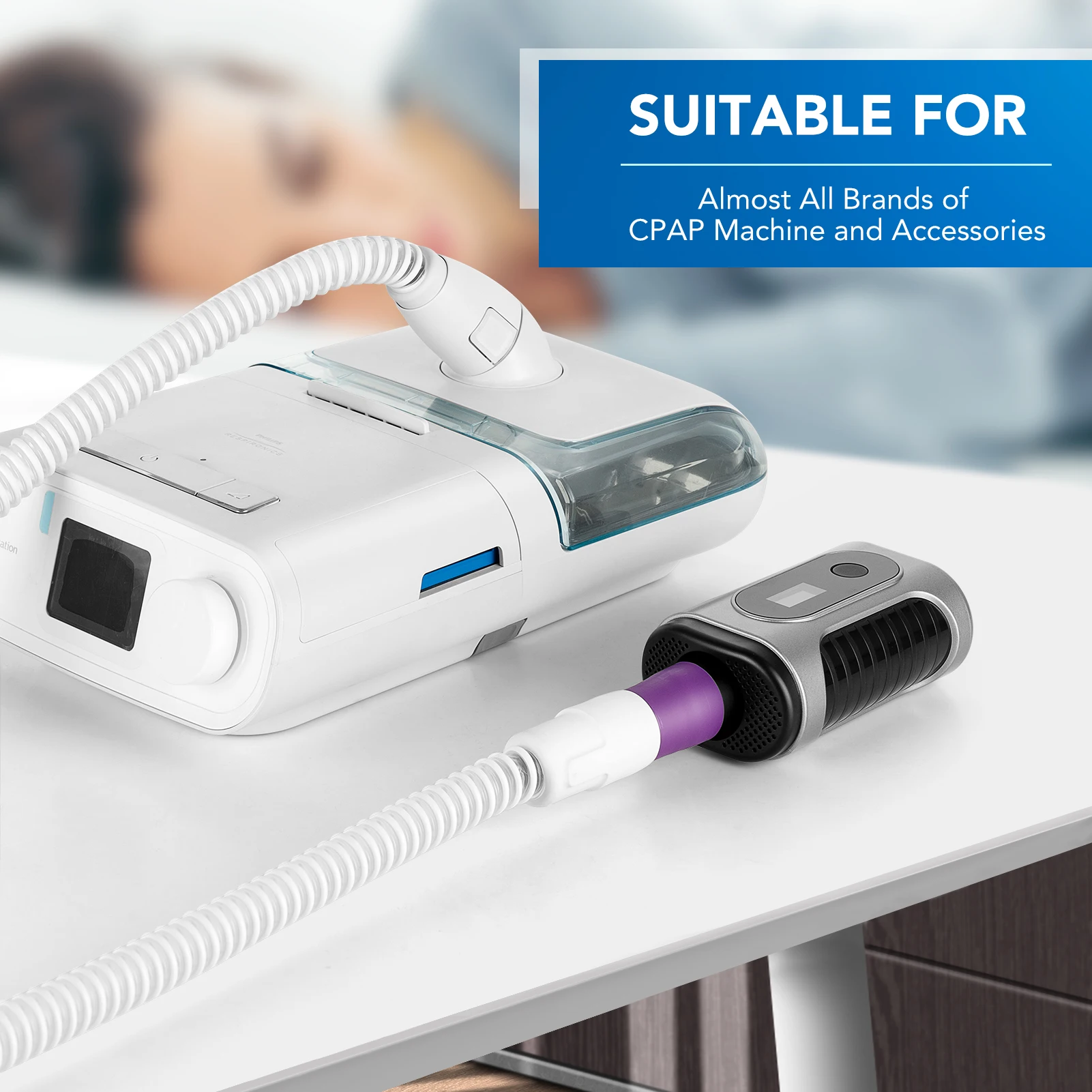 Portable Mini CPAP Disinfector Sterilizerer mask hose cleaner Ozone Disinfector CPAP machine cleaner Sterilization Equipments