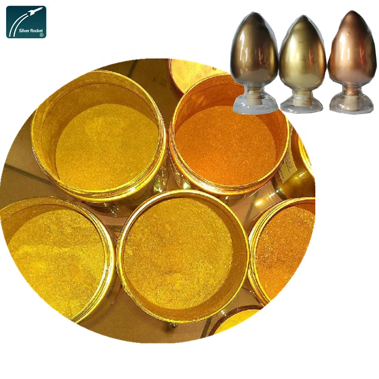 China Rich pale gold copper metallic powder for inks or plastics and coatings