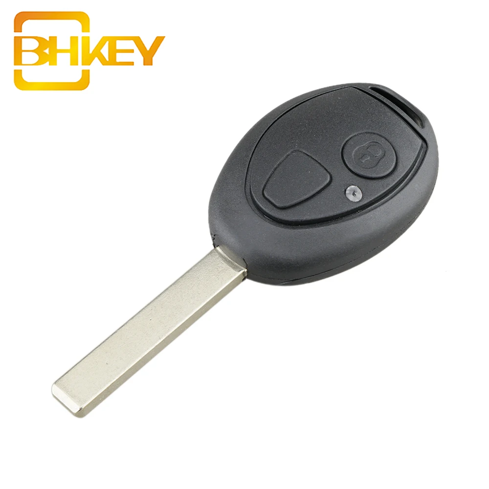 2 Buttons Uncut Blade  Remote Car Key Case Shell Cover For Land Rover 75 MG ZT Auto Parts