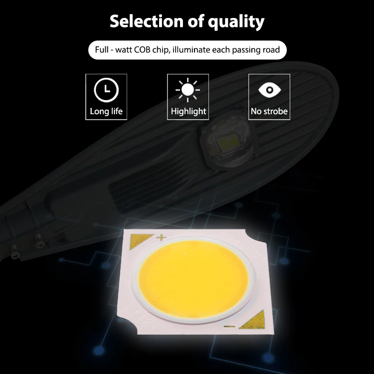 Outdoor Lighting IP65 Waterproof Aluminum COB 30W LED Street Light