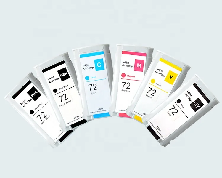 Dyebase Ink Cartridge HPQ72 Compatible For HP Designjet T1120 T1200 T1300 T2300 T610 T770 T790