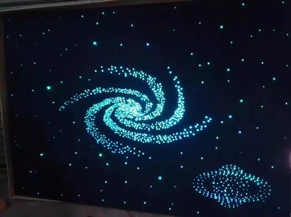 PMMA Plastic Starry Sky Ceiling Effect Led Light Fiber Optic Light for Home