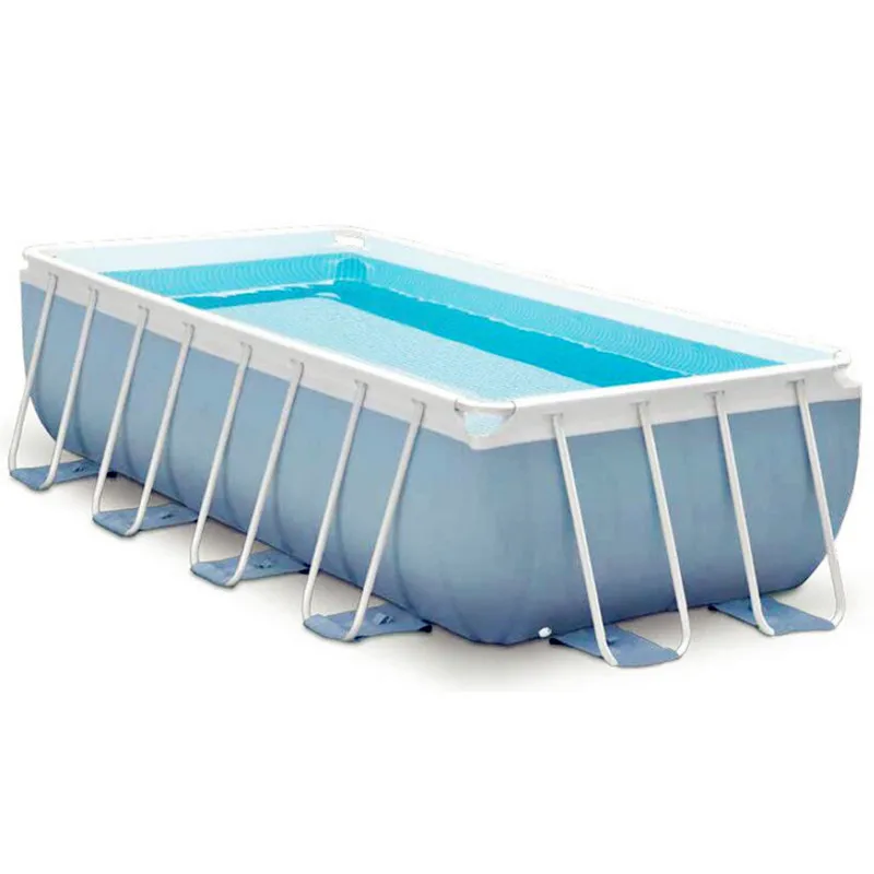 Aftersea summer garden park ground large above water pool set square metal frame swimming pool