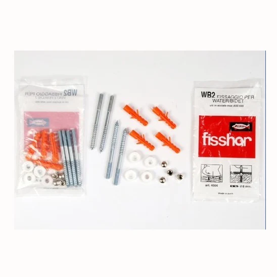 16pcs OPP Bag Sanitary Ware Accessory Set Bathroom Wash Basin Screw Sets HEX Hardware Parts wash basin screw set