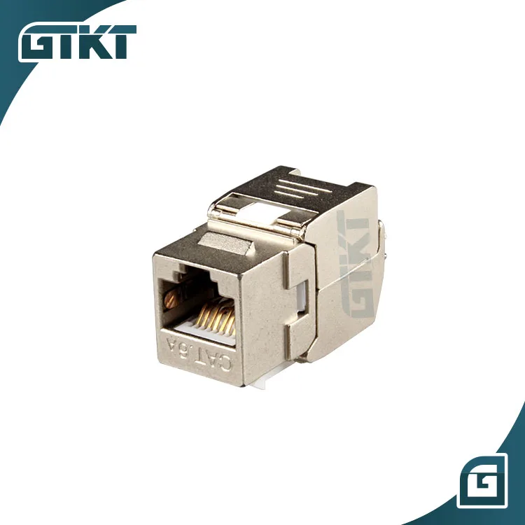  RJ45 keystone jack FTP Cat7 Cat6A экранированный разъем 10G 8P8C модульный