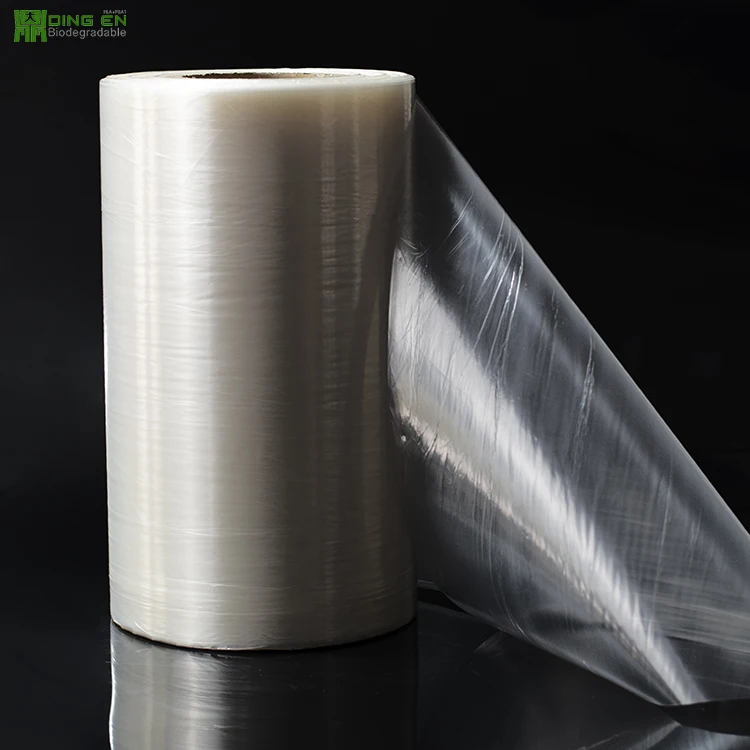 Biodegradable And Compostable Food Grade Heat Shrink Film Protective Stretch Wrap Film