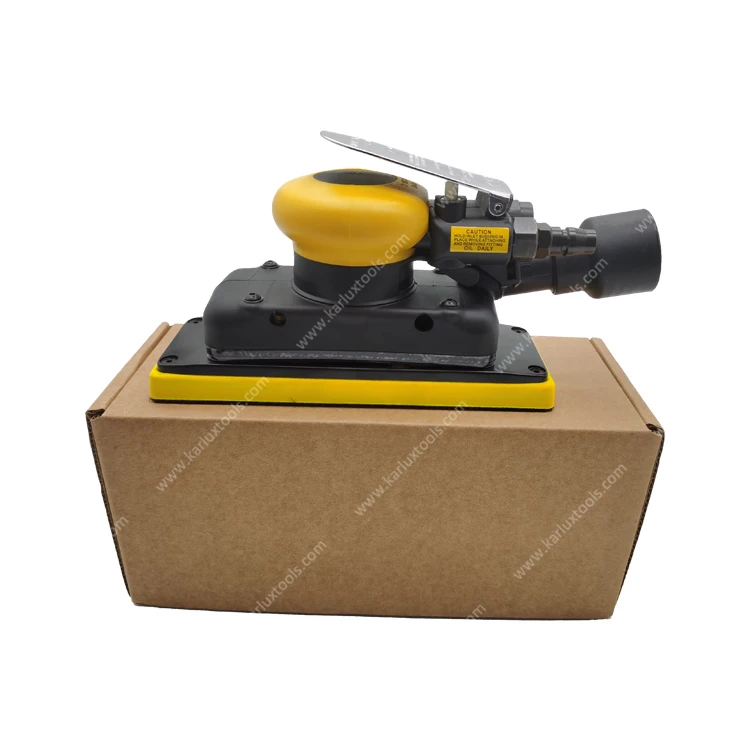 70X198Mm China Air Square Pro Penumatic Power Tools Air Sander Polisher Random Orbit Sander Spair With Variable Speed