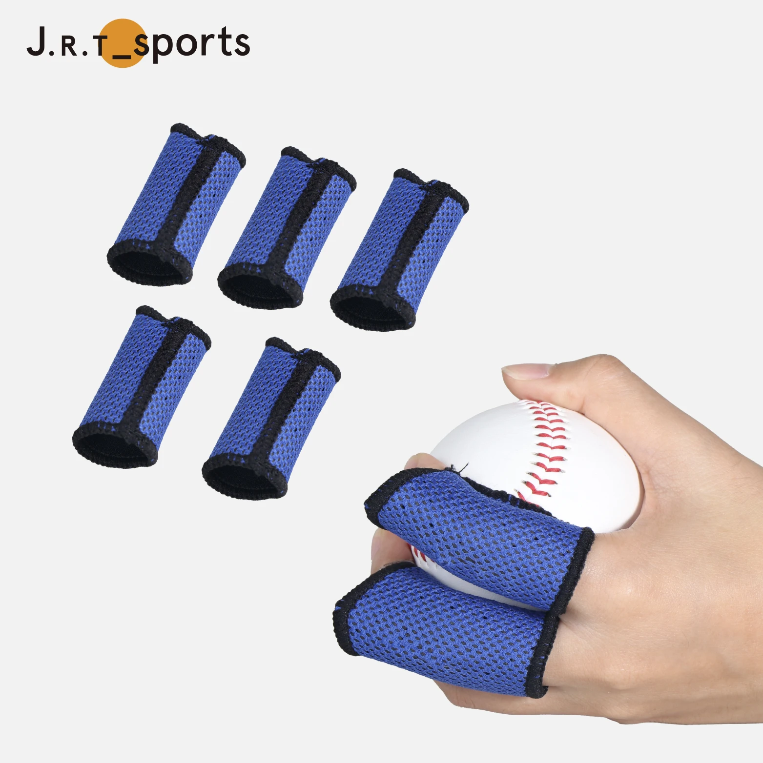 Best-Selling Breathable Custom Logo Finger Sleeves For Basketball Baseball Elastic Compression Finger Sleeves