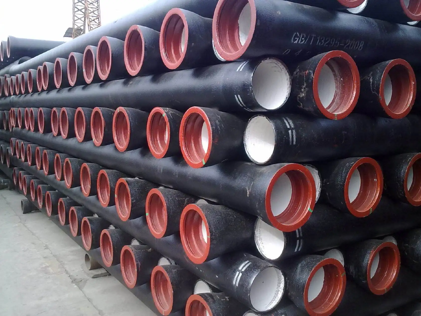 professional factory supply ISO2531  K7 K9 C30 C40  ductile iron water pipe drain sewer pipe