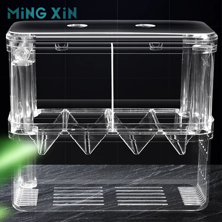 
Small fish breeding box aquarium non-acrylic isolation box spawning hatching spawning house box small fish guppy hatching 