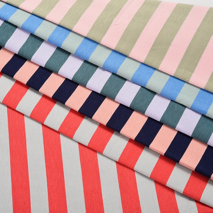 Cotton Spandex Knitted Rich Fabric Mens Shirt 47.5% Cotton 23.5% Viscose 24% Polyester 5% Spandex Elastane Fabric