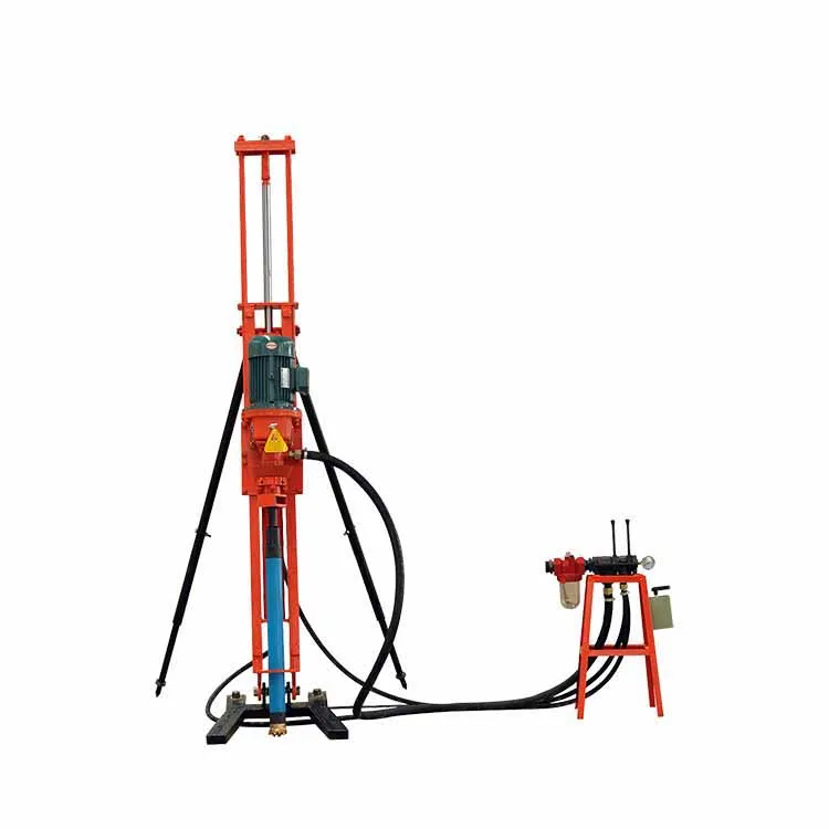 High efficiency well drilling machine bore