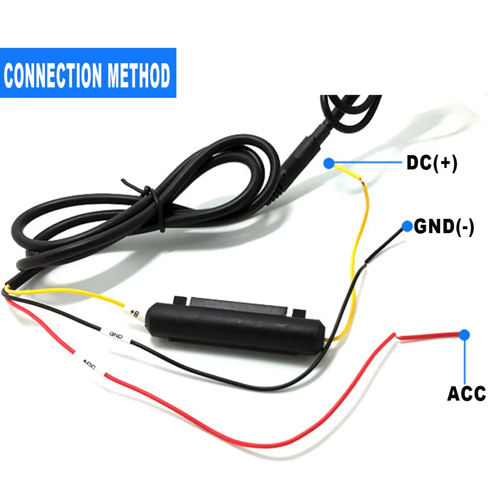 Motorcycle Rearview Mirror With Camera 2.7inch 1080P HD Screen Dual Camera Motorcycle Recorder Camera