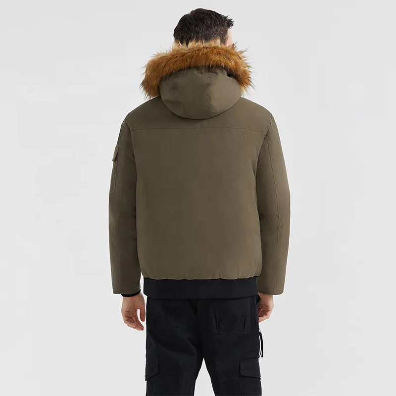 Wholesale Hot Selling Coat Custom Winter Parka Jacket Polyester Men Windproof Jacket