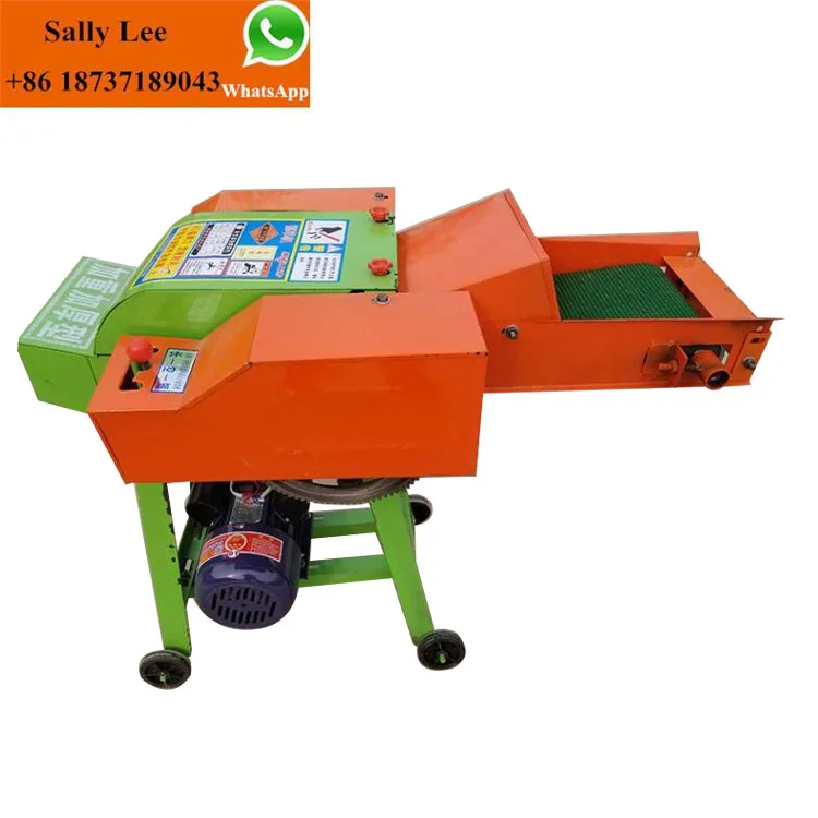 high quality crop straw crushing chopping machine horizontal forage kneading cutting machine