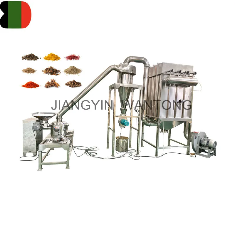 WFJ mushroom sugar grinding egg shell herb leaves powder making machine