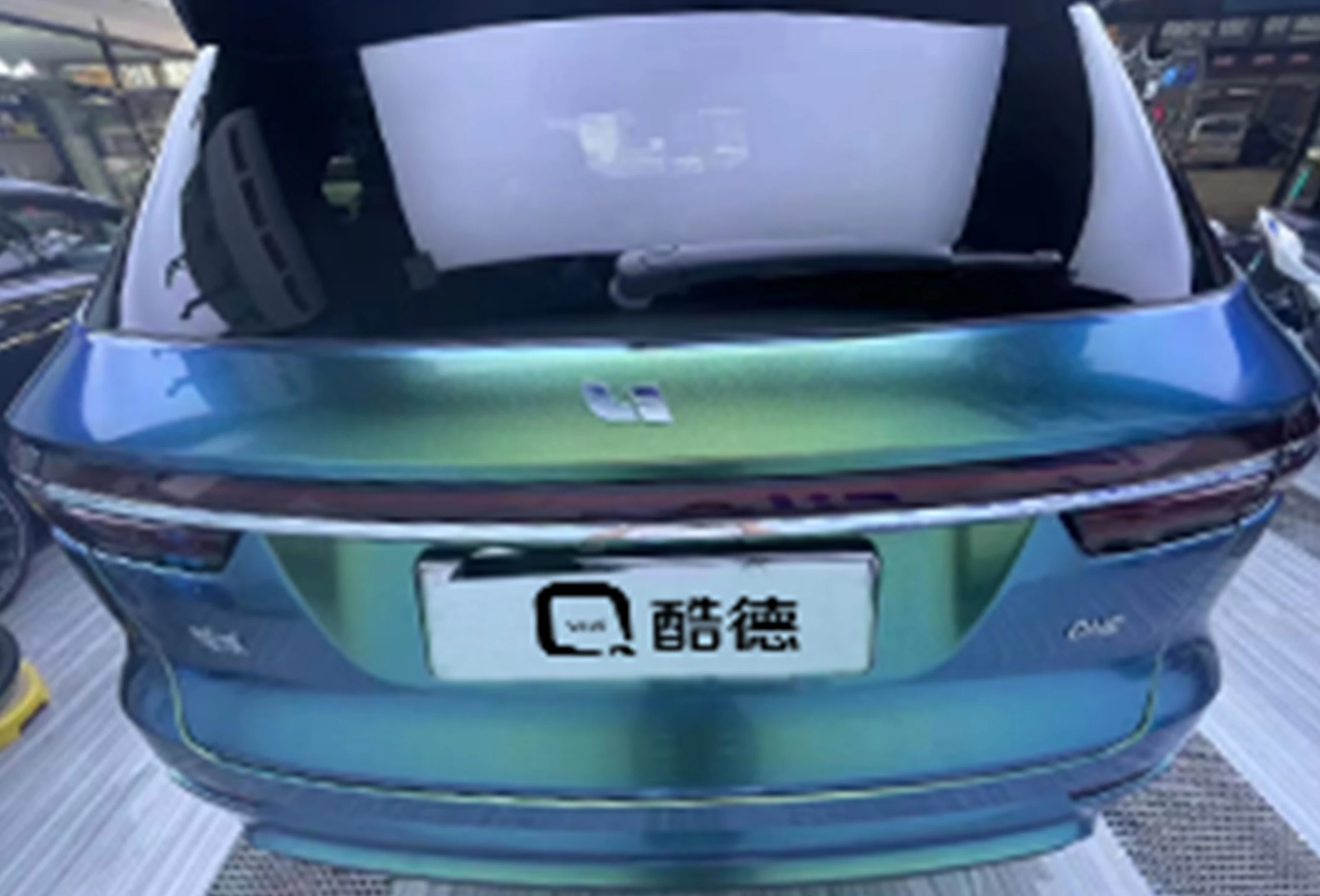 LIDA Crystalline green with charming gold Colour Change TPU Car Wrapping Film Chameleon Car Films