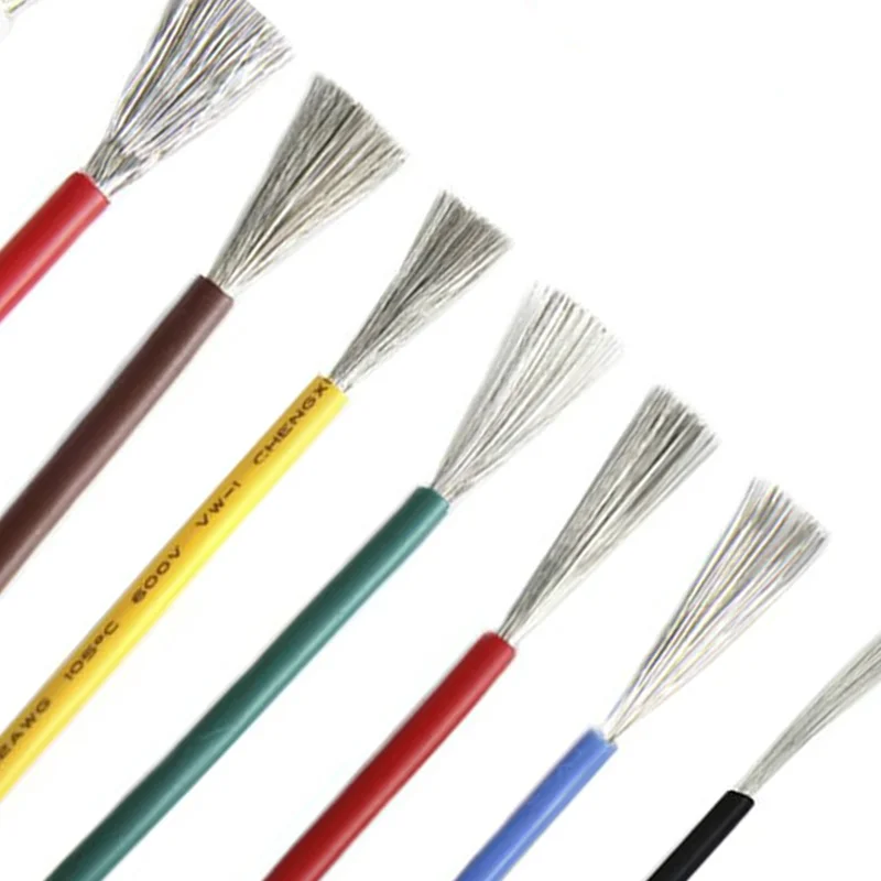 PVC UL1569 22AWG 105C 300V Tinned Copper Electric Wire Manufacturer Electronic Cable