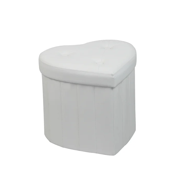 Оттоманка в форме сердца складной табурет для гостиной