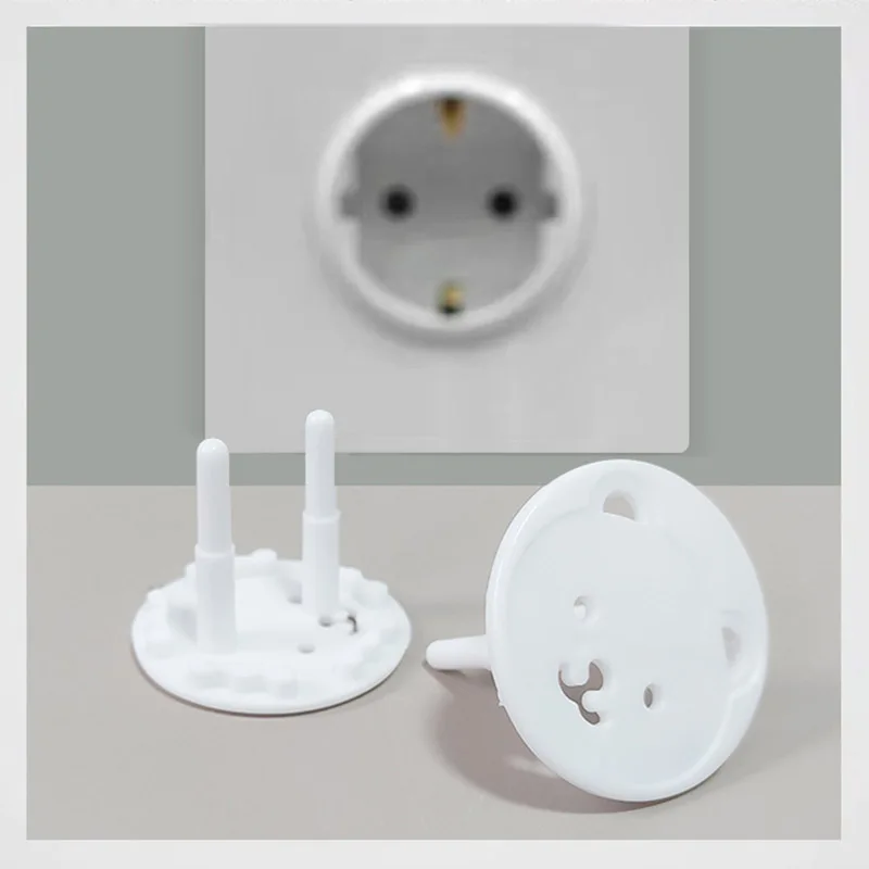 EU Power Socket Electrical Outlet Baby  Kids Child Safety Guard Protection Anti  Shock Plugs Protector Cover