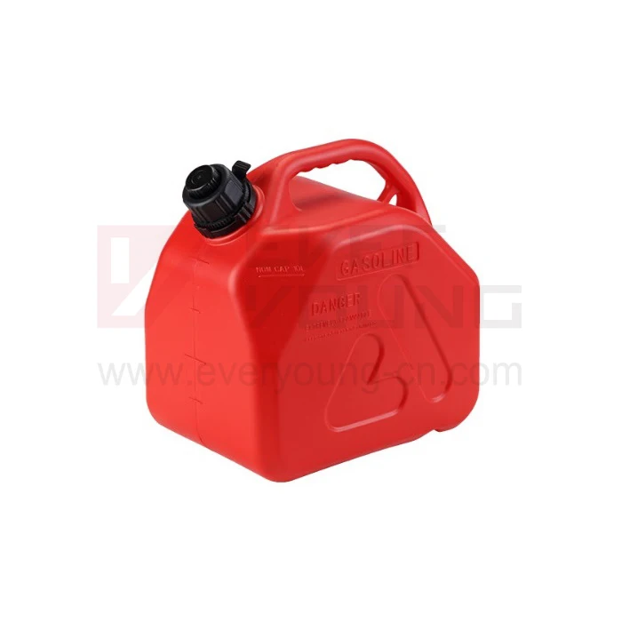 Fuel can 5 Litres HDPE portable gasoline cans 1.5 gal plastic fuel tank jerry can