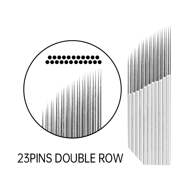 Производство игл из нержавеющей стали для микроблейдинга, татуировки, номинальные иглы для микроблейдинга, наномикроблейдинга, роликовая игла