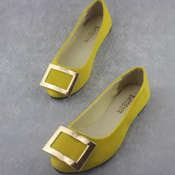 CLS007 cheap elegant loafers Low heel ladies women flat casual shoes