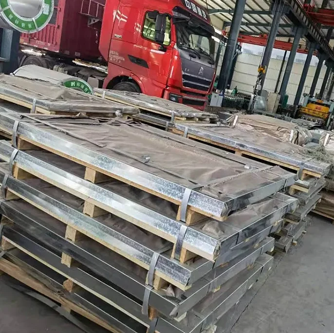 Hot dip galvanized Steel Sheet 5mm Metals Cold Rolled Based New Alloys Zinc Coating Steel Plates Sheets