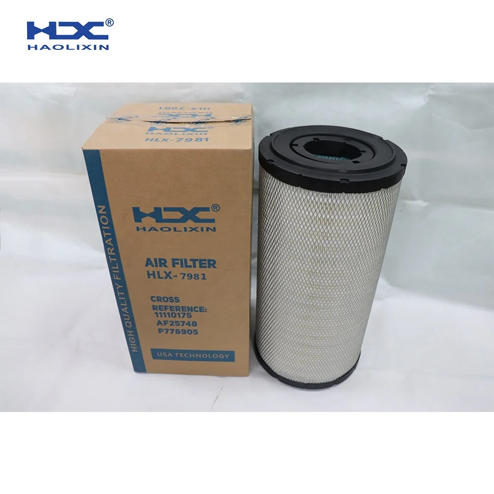 Excavator parts Air filter 11110175  11110176   RS4620    RS4621  P778905   P778906