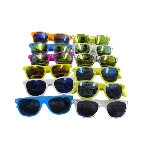 Wholesale Retro Vintage Sunglasses with Mirror Lens Custom Printed for Promotional & Business Gifts