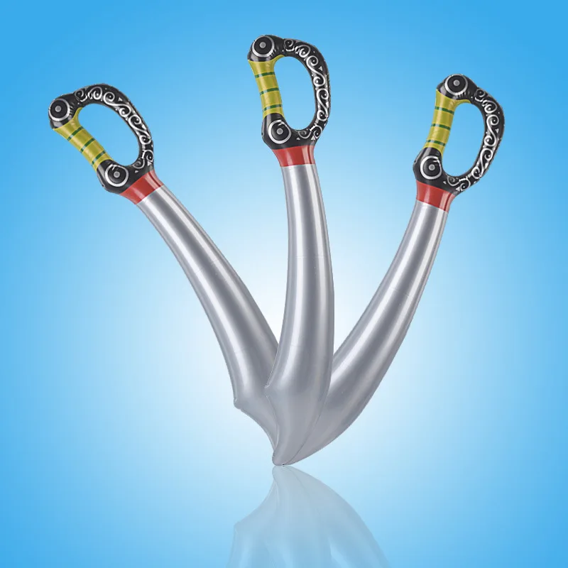 Halloween Party inflatable Pirate sword 70CM Cosplay Toys Stage props