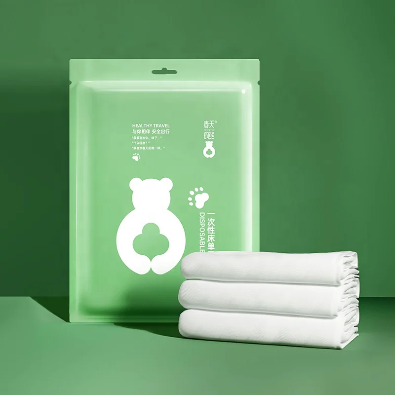 Wholesale Cotton Sheet & Pillowcase Bedding Sets Travel Hotel 3 Pcs Bed Sheet Set