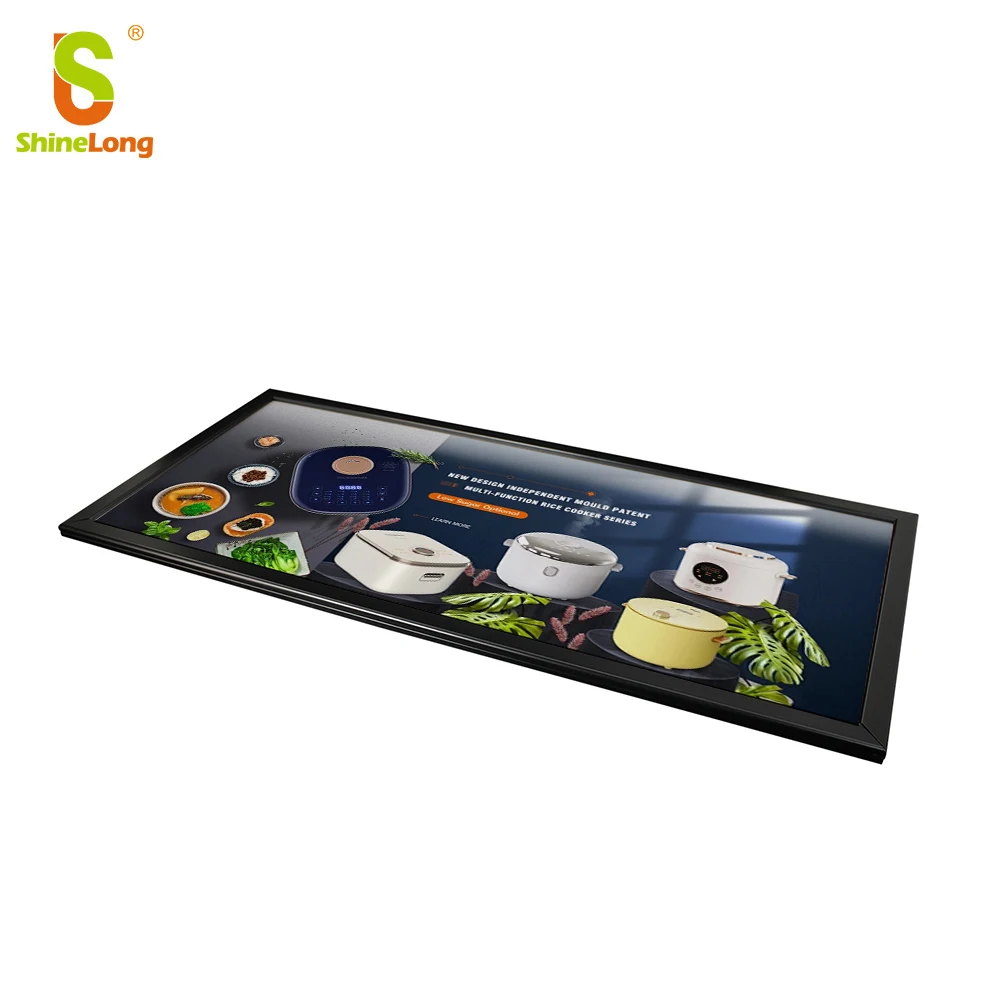 Ultrathinled light advertising board advertising light posters advertisement with light
