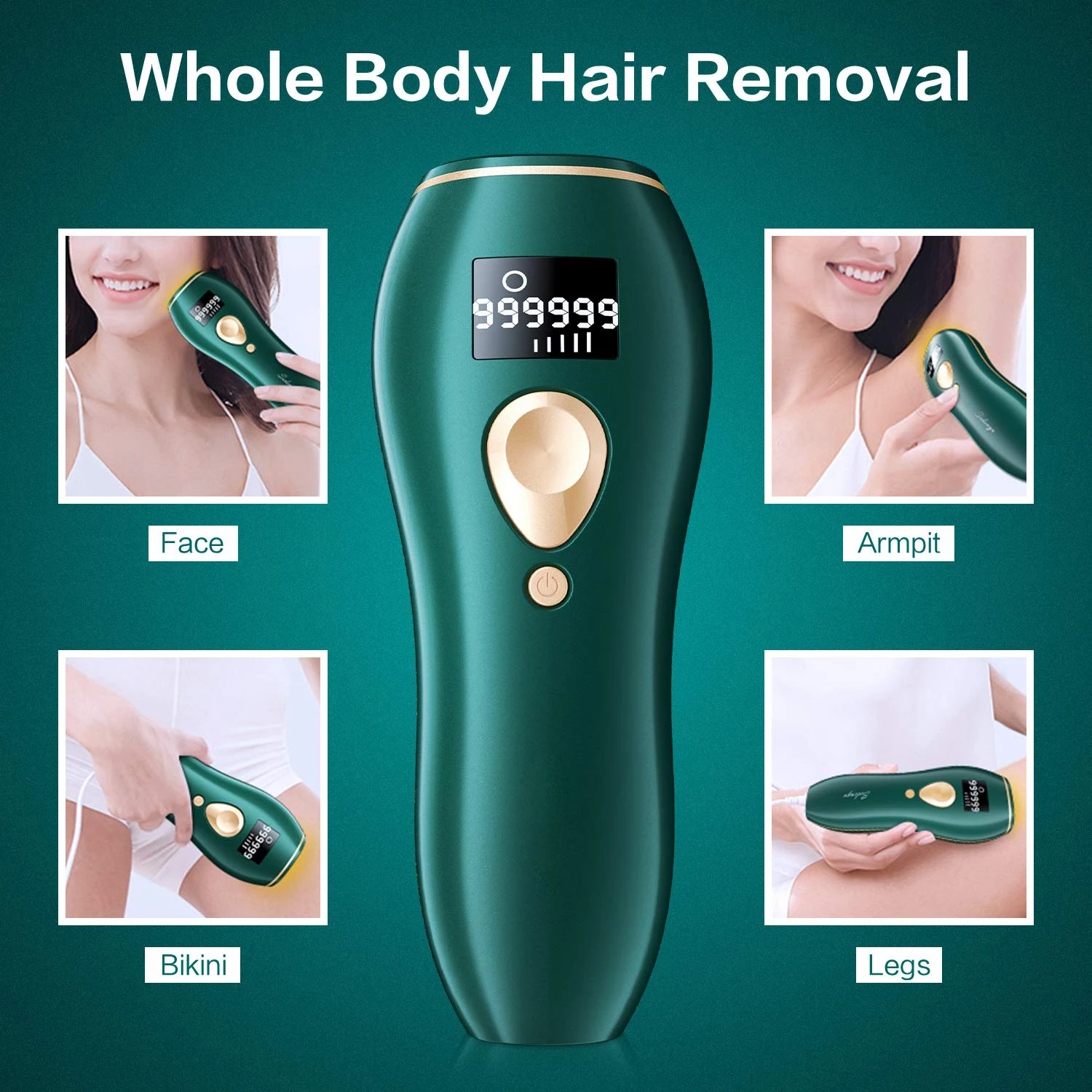 Hot selling depilator products Latest Full Laser Hair Removal Technology 808 Diode Laser Hair Removal Instrument Device