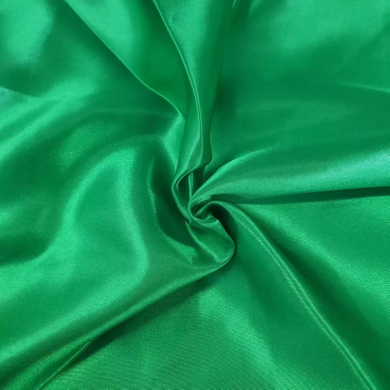 160gsm lining satin fabric stock lot low price for dress handbag bedding ready to ship