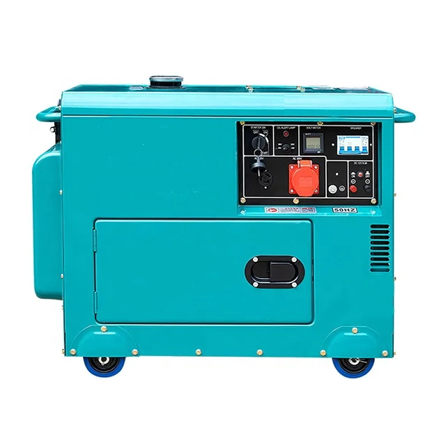 Hot Sale 8kva 10kva Silent Electric Diesel Power Generator By Yuchai Single Cylinder 10KW 20KW 50KW 100KW 200KW