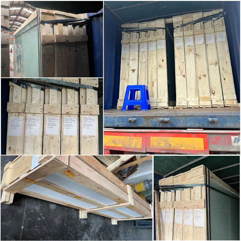 High Quality Custom PVB Interlayer Film Toughened 6 6 laminated glass