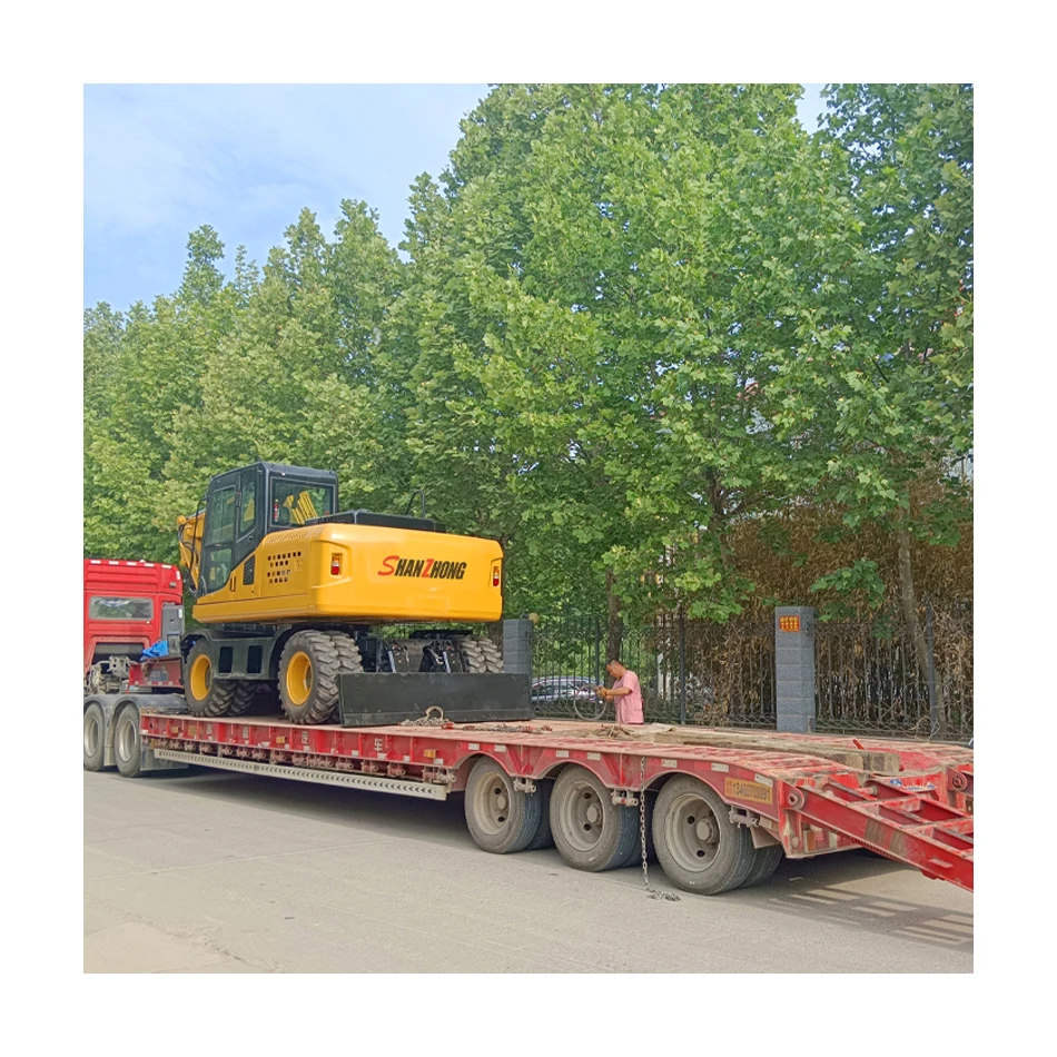 13 ton tire hydraulic excavator for large and medium-sized construction equipment