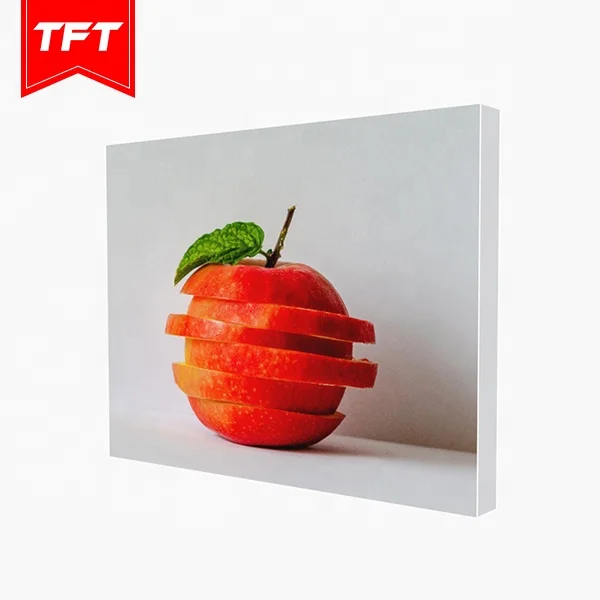 Печать на заказ портативный складной прямой металлический каркас двусторонний задний свет натяжение ткань фон Золотой