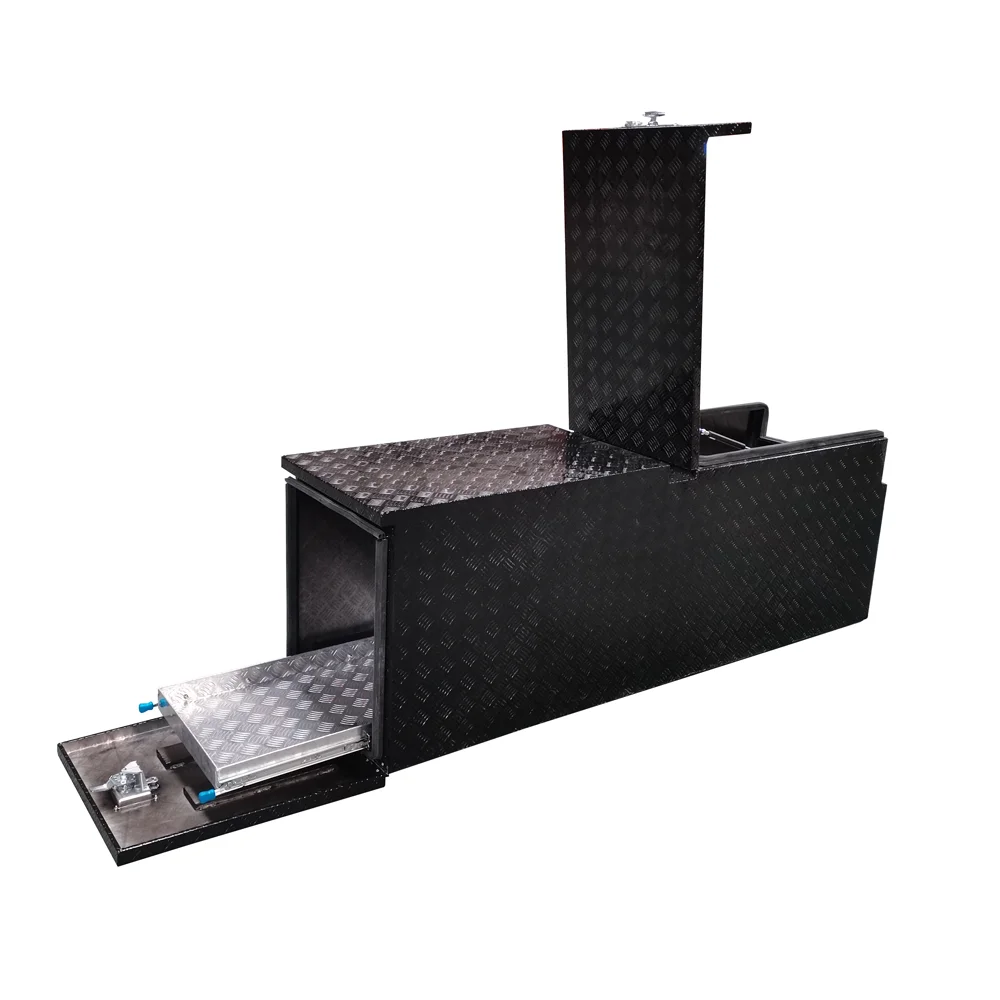 Underbody Aluminium Tool Boxes for Trailers Trucks Slid Drawers Tools Storage Cabin Trailer Heavy Duty Rail,Gull Wing tool box
