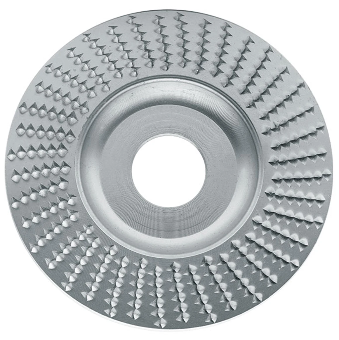 Shaping Disc Flat Plane 100mm Tungsten Carbide Silver Flat Disc for Carving Shaping Polishing