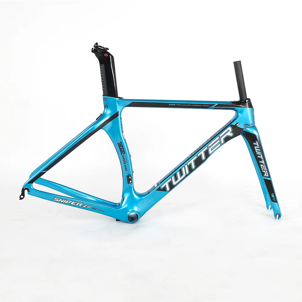 Chinese Cheap bicycle parts OEM EPS Aero race T800 carbon road bike frame